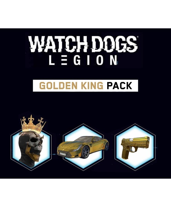 Watch Dogs: Legion - Golden King Pack DLC PS4 PlayStation 4 Key EUROPE